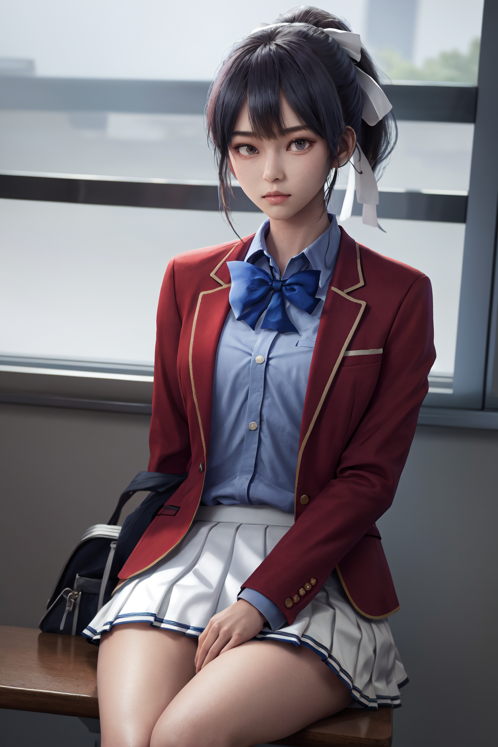 11681-1176557589-masterpiece, best quality, highres, 1girl amikura ponytail hair ribbon, school uniform white skirt red jacket blue shirt blue bo.png